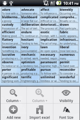Screenshot of the application UWord - Dictionary - #4