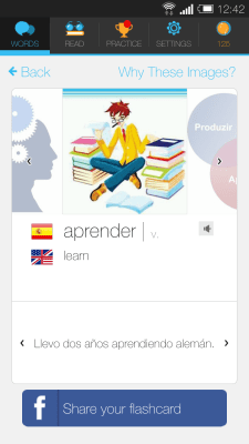Screenshot of the application Lingua.ly - Learn English! - #2