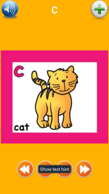 Screenshot of the application English alphabet for children - #2