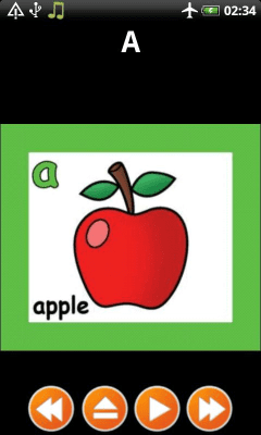 Screenshot of the application English alphabet for children - #3