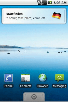 Screenshot of the application German Verbs Pro - #5