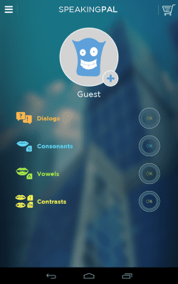 Screenshot of the application SpeakingBiz - Business English - #1