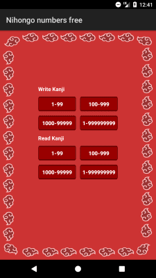 Screenshot of the application Japanese numbers for free - #4