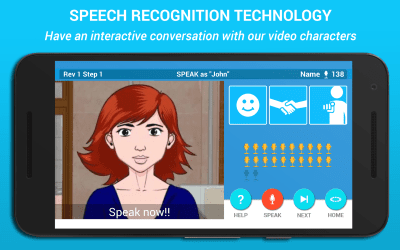 Screenshot of the application Apps4Speaking - #1