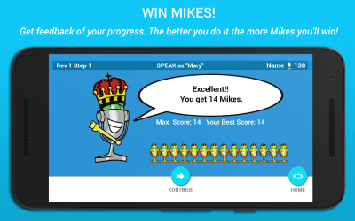 Screenshot of the application Apps4Speaking - #4
