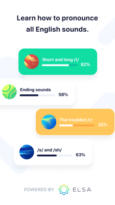 Screenshot of the application ELSA Speak: Accent Correction - #5