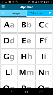 Screenshot of the application Italian 50 languages - #5