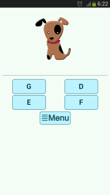 Screenshot of the application English for Kids: ABC - #5