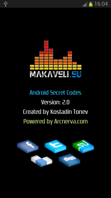 Screenshot of the application Secret Codes for Android - #5