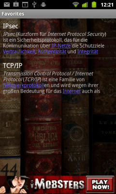 Screenshot of the application Wiki Droyd - #3