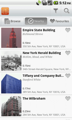 Screenshot of the application Buildings - #2