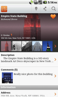 Screenshot of the application Buildings - #3