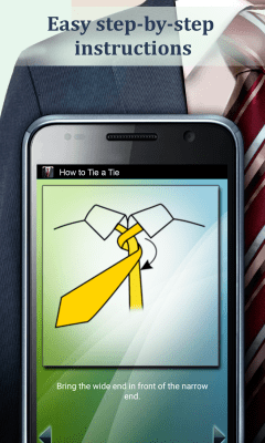 Screenshot of the application How to tie a tie from Artfonica - #3