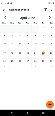 Screenshot of the application Moodle - #5