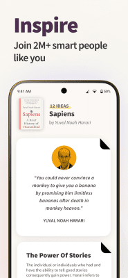 Screenshot of the application Deepstash - #5