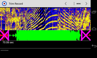 Screenshot of the application MicroDyno -SIP HorsePower Dyno - #1