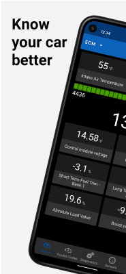 Screenshot of the application OBD Auto Doctor car scanner - #1