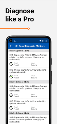 Screenshot of the application OBD Auto Doctor car scanner - #6