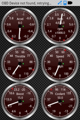 Screenshot of the application Torque Lite (OBD2 & Car) - #1