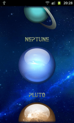 Screenshot of the application Solar System Calculator - #4