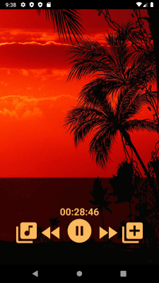 Screenshot of the application Sounds for sleeping - #6