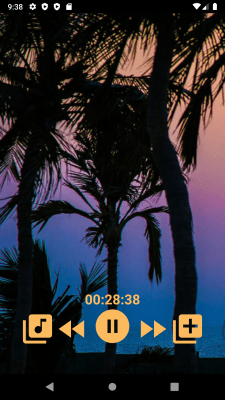 Screenshot of the application Sounds for sleeping - #7