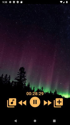 Screenshot of the application Sounds for sleeping - #8