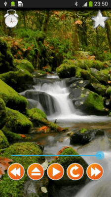 Screenshot of the application Sounds of Nature: relaxation - #5