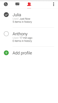 Screenshot of the application Cardiograph - #4