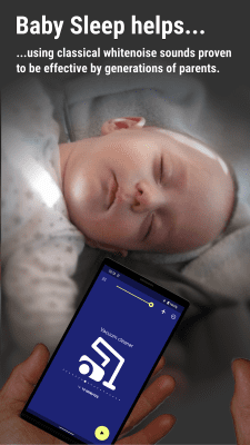 Screenshot of the application BabySleep: Whitenoise lullaby - #2