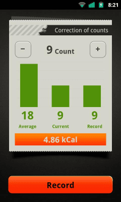 Screenshot of the application Pull Ups pro - #6