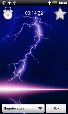 Screenshot of the application Rain Sounds Relax & Sleep - #7