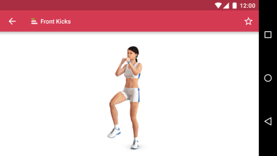 Screenshot of the application Runtastic Leg Trainer Legs - #6