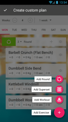 Screenshot of the application Fit 360 Fitness & Bodybuilding - #5