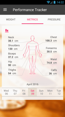 Screenshot of the application Fit 360 Fitness & Bodybuilding - #8