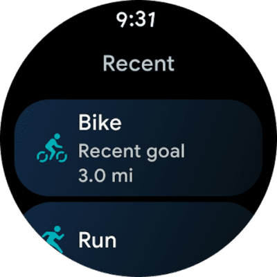 Screenshot of the application Fitbit - #9