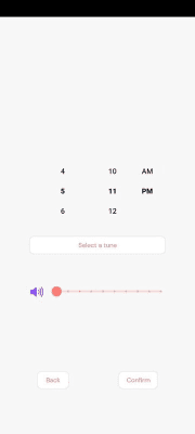 Screenshot of the application Funny Clock - #1