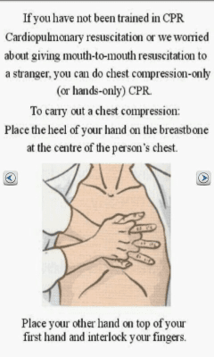 Screenshot of the application First aid - #2