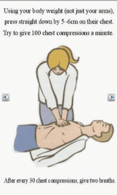 Screenshot of the application First aid - #3