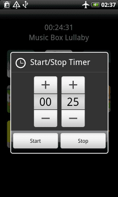Screenshot of the application Sounds for babies - #3