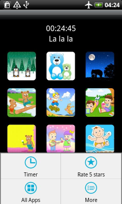 Screenshot of the application Sounds for babies - #4