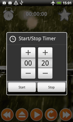 Screenshot of the application Water Sounds Nature Sounds - #4
