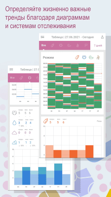 Screenshot of the application Baby Tracker - #5