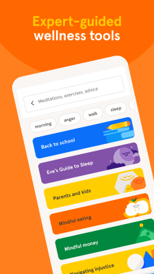 Screenshot of the application Headspace: Meditation & Sleep - #7