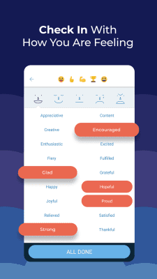 Screenshot of the application Stop, Breathe & Think - #9