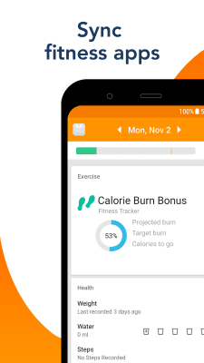 Screenshot of the application Calorie Counter by Lose It! - #5