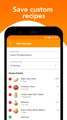 Screenshot of the application Calorie Counter by Lose It! - #7