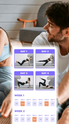 Screenshot of the application Daily Yoga - #2
