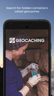 Screenshot of the application Geocaching - #1