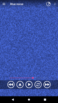 Screenshot of the application White Noise: relaxation and sleep - #4
